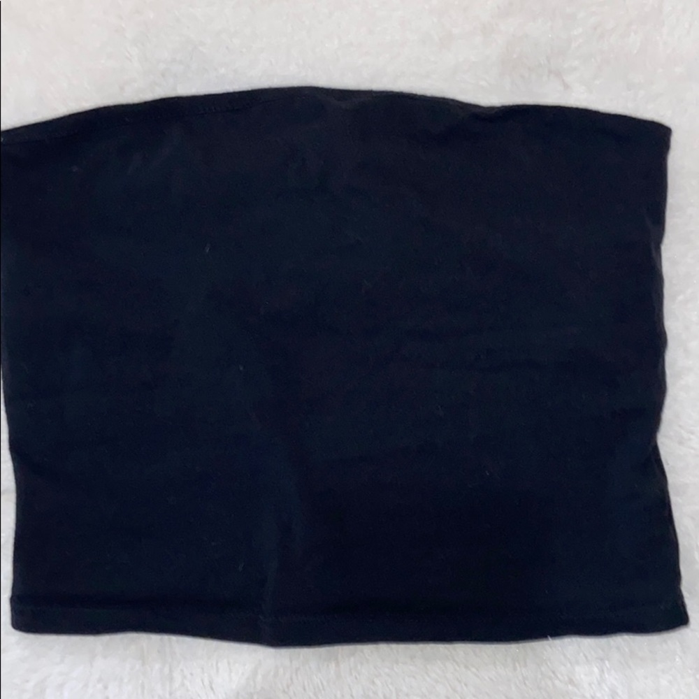 Black tube top